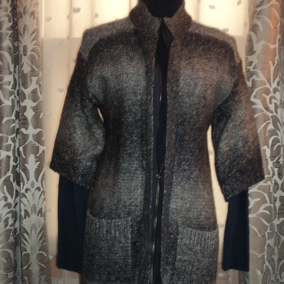 Chico's Full-Zip Cardigan Sweater -- Chico's Size 1 - Picture 10 of 10